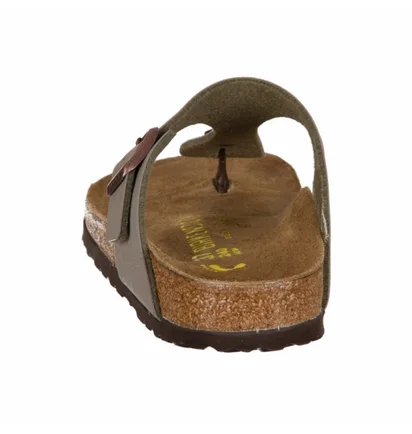 Тапочки жіночі BIRKENSTOCK Gizeh Stone Birkoflor Brown 043393