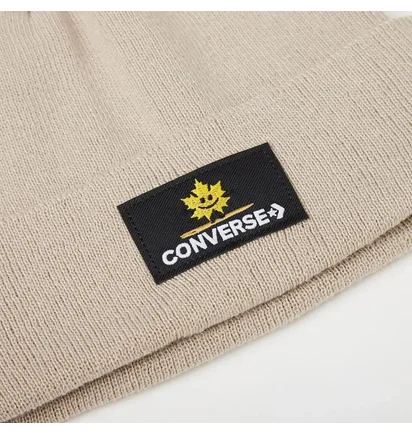 Шапка унисекс Converse Graphic Beanie Beige 10026112-274