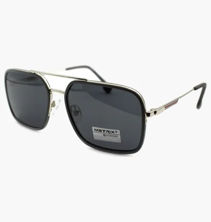 Солнцезащитные очки мужские Matrix Black/Grey 8673-166-91-C18