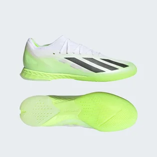 Футзалки унісекс Adidas X Crazyfast.1 Indoor Shoes White/Green IE4206
