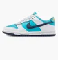 Кроссовки детские Nike Dunk Low Gs Light Blue/White HF4794-345