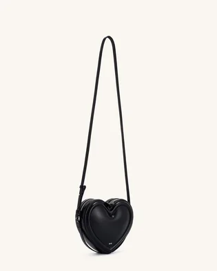 Сумка жіноча JW PEI Arlene Heart Shaped Bag Black BB2024BG86139JWP
