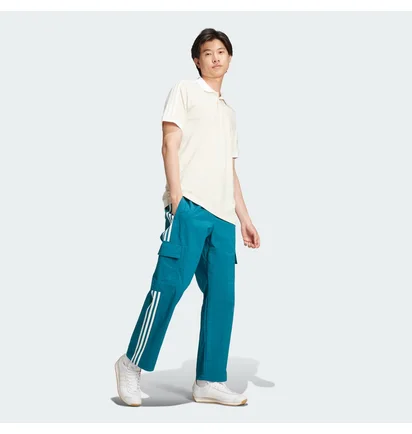 Штани чоловічі Adidas Adicolor Classics 3-Stripes Cargo Turquoise IZ3065