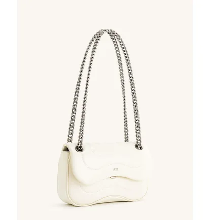 Сумка жіноча JW PEI Tina Quilted Chain Crossbody White BB2023BG74154JWP