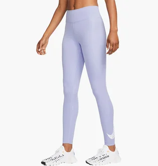 Легінси жіночі Nike Swoosh Run Leggings Light Blue DM7767-569