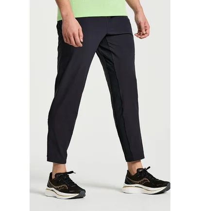 Штаны мужские Saucony Boston Woven Pant Black SAM800348-BK
