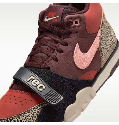 Кроссовки унисекс Nike Sb Air Trainer 1 Skate Shoes Brown IF0501-200