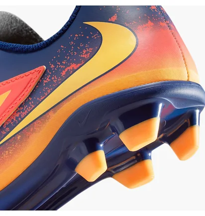 Бутсы детские Nike Phantom 6 Low Club Orange/Blue HQ2026-800