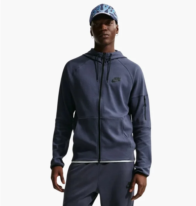 ᐉ Толстовка мужская Nike Tech Fleece Blue DD5284-437 - купить в
