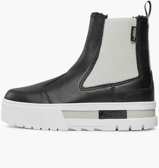 Ботинки женские Puma Mayze Chelsea Winter Black/Grey 393093-02