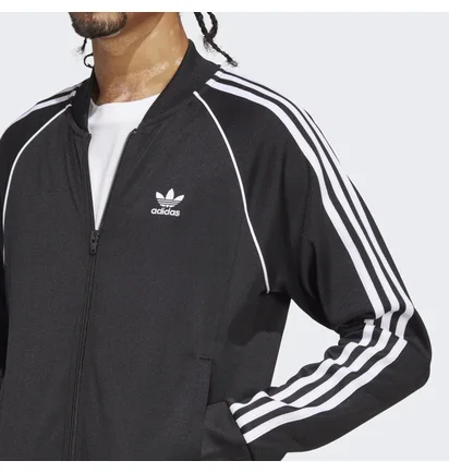 Куртка мужская Adidas Adicolor Classics Sst Track Jacket Black Ia4785