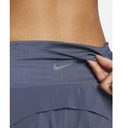 Шорты женские Nike Dri-Fit Swift Mid-Rise 3 2-In-1 Running Shorts With Pockets Blue DX1029-491