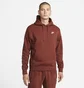 Худі чоловіче Nike Sportswear Club Fleece Brown Bv2654-217