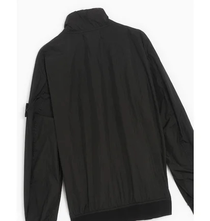 Вітровка чоловіча Stone Island Logo Patch Waterproof Windbreaker Black 781542822-V0029