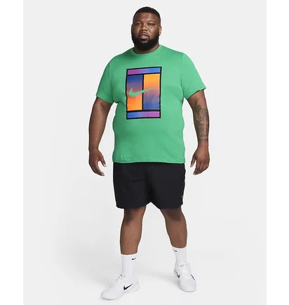 Футболка мужская Nike T-Shirt Court Dri-Fit Green FQ4934-324