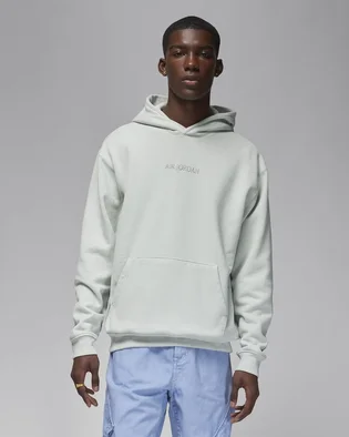Худи мужское Air Jordan Air Wordmark Fleece Hoodie Grey FJ1966-034