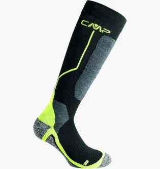 Шкарпетки чоловічі CMP Ski Sock Wool Black (1 пара) 3I49377-U901