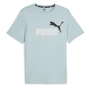 Футболка чоловіча Puma Ess+ 2 Col Logo Tee Light Blue 586759-26