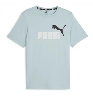 Футболка чоловіча Puma Ess+ 2 Col Logo Tee Light Blue 586759-26
