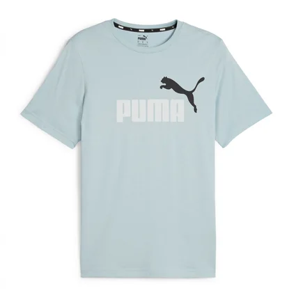 Футболка чоловіча Puma Ess+ 2 Col Logo Tee Light Blue 586759-26