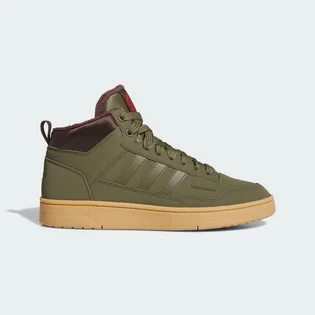 Кросівки унісекс Adidas Rapid Court Mid Winterized Olive JR0184