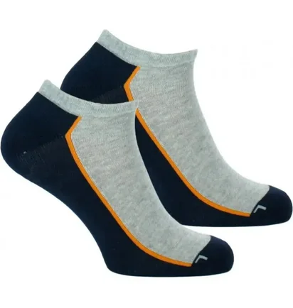 Шкарпетки унісекс HEAD Stripe Sneaker Grey/Black (2 пари) 781008001-235