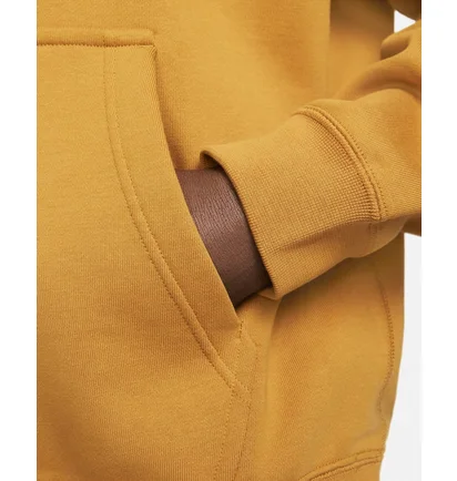 Худі чоловіче Nike Solo Swoosh MenS Fleece Pullover Hoodie Yellow DX1355-754