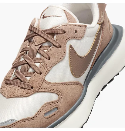 Кросівки жіночі Nike Phoenix Waffle White/Brown FD2196-005
