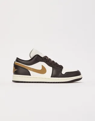 Кроссовки женские Air Jordan 1 Low Beige/Brown DC0774-200