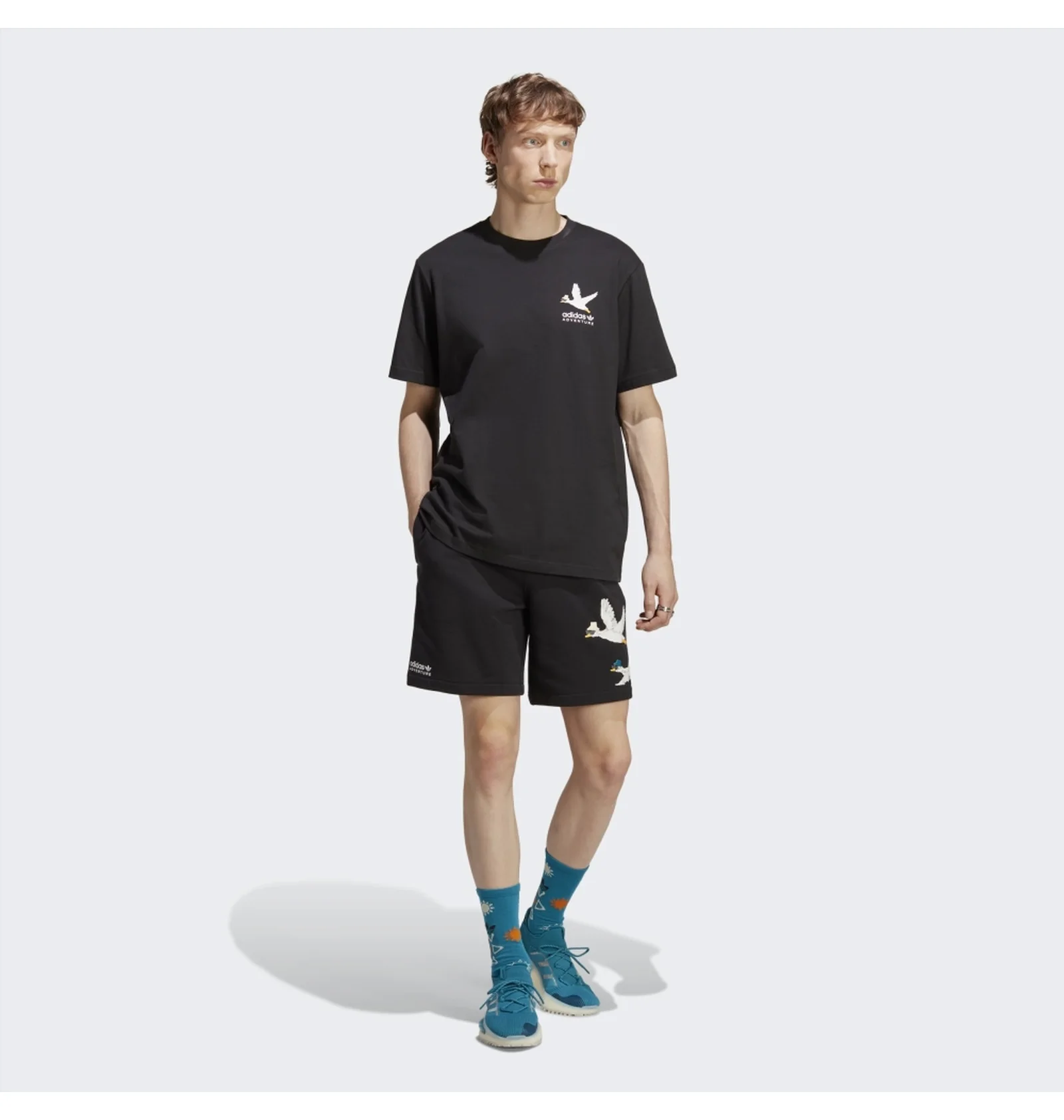 ᐉ Футболка мужская Adidas Adventure Graphic Duckies Tee Black
