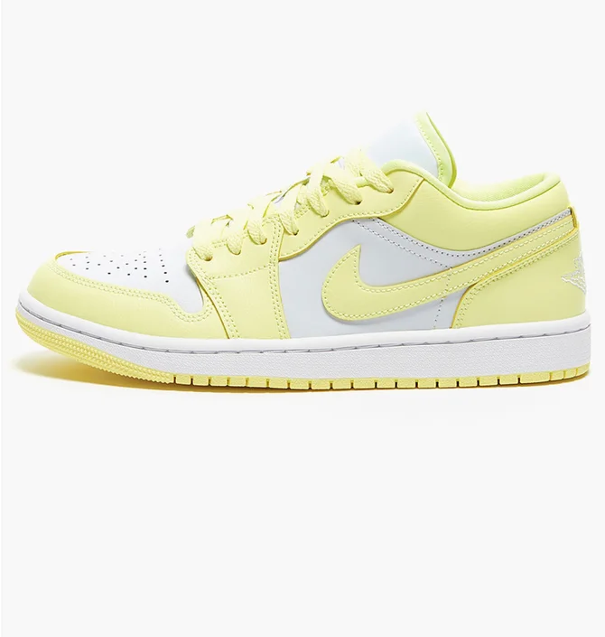 Кросівки жіночі Air Jordan 1 Low Yellow/White DC0774-007