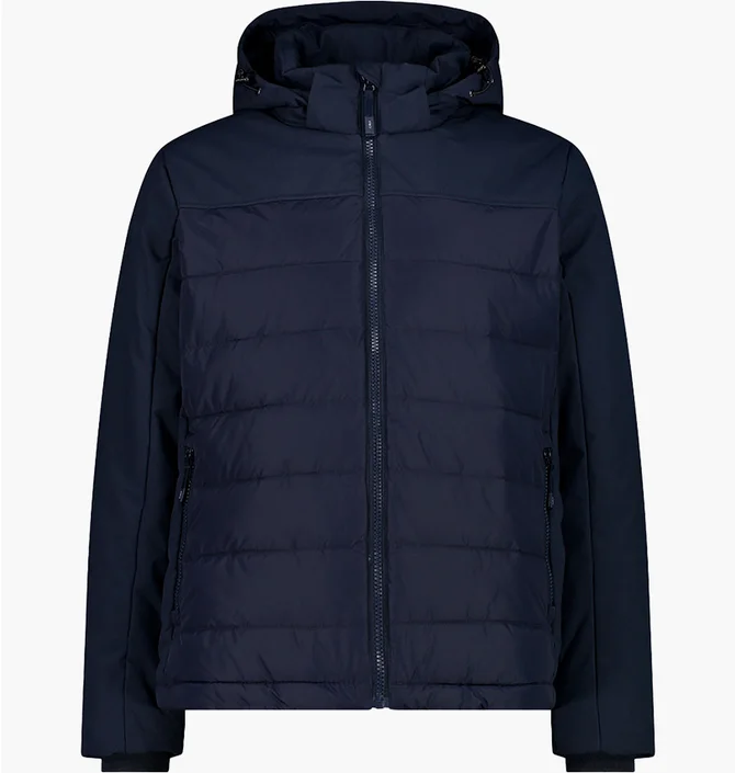 Куртка чоловіча CMP Jacket Zip Hood Twill Blue 34K0147-N950