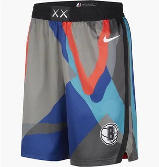 Шорти чоловічі Nike Dri-Fit Nba Swingman Brooklyn Nets City Edition 2023/24 Grey DX8694-010