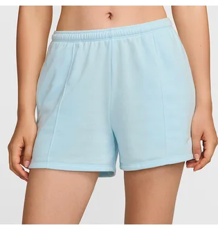 Шорты женские Nike Sportswear Chill Terry WomenS Mid-Rise Shorts Light Blue HF6940-474