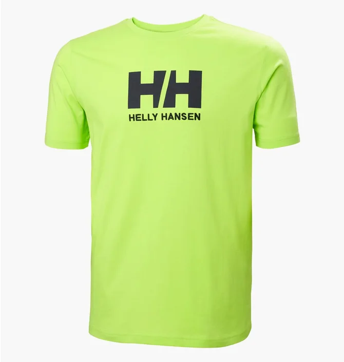 Футболка мужская Helly Hansen Logo T-Shirt Green 33979-395