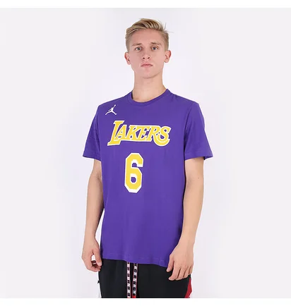 Футболка мужская Nike Nba Los Angeles Lakers Statement Edition Lebron James Violet CV9986-557