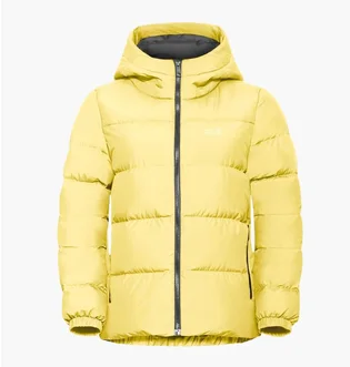 Пуховик жіночий JACK WOLFSKIN Frozen Palace Yellow A65097M-0064