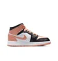 Кроссовки детские Air Jordan 1 Mid White/Peach Dm9077-108