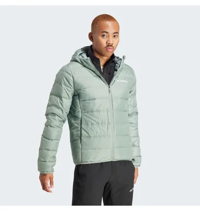 Куртка чоловіча Adidas Terrex Multi Light Down Hooded Green IP3549
