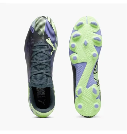 Бутси чоловічі Puma Future 7 Play Firm Ground/Artificial Ground Soccer Cleats Black/Green 107939-03
