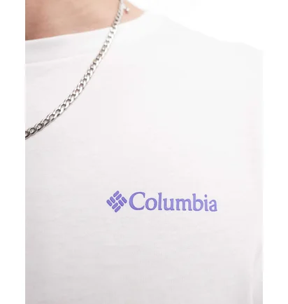 Футболка чоловіча Columbia Unionville Back Print T-Shirt In White 133426097