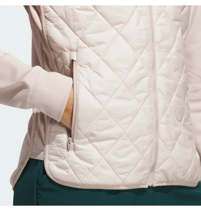 Куртка жіноча Adidas Ultimate365 Quilted Full-Zip Beige JP3509