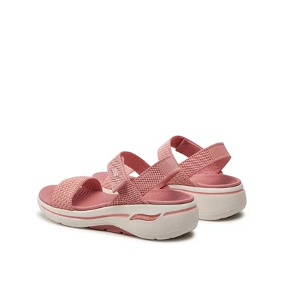 Сандали женские Skechers Go Walk Arch Fit Pink 140264-ROS