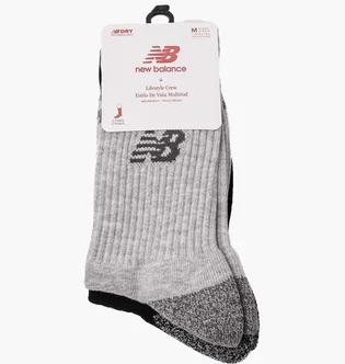 Шкарпетки New Balance Active Lifestyle Striped Crew (3 пари) Multi LAS35210AS