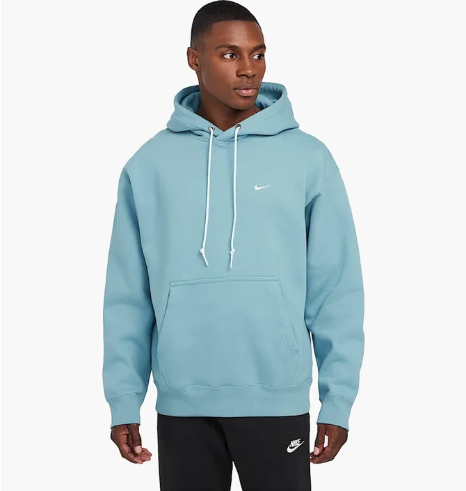 Худи мужское Nike Solo Swoosh Light Blue DX1355-464