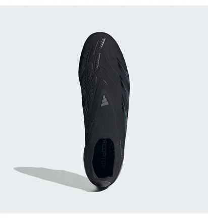 Бутси унісекс Adidas Predator 24 Elite Laceless Firm Ground Cleats Black IE1807