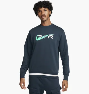 Свитшот мужской Nike Air Fleece Crew-Neck Sweatshirt Blue FN7692-410