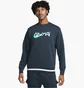 Свитшот мужской Nike Air Fleece Crew-Neck Sweatshirt Blue FN7692-410