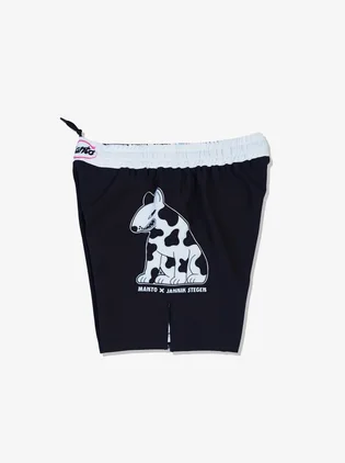 Шорти чоловічі Manto Fight Shorts Dogs Black/White 3336