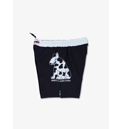 Шорти чоловічі Manto Fight Shorts Dogs Black/White 3336